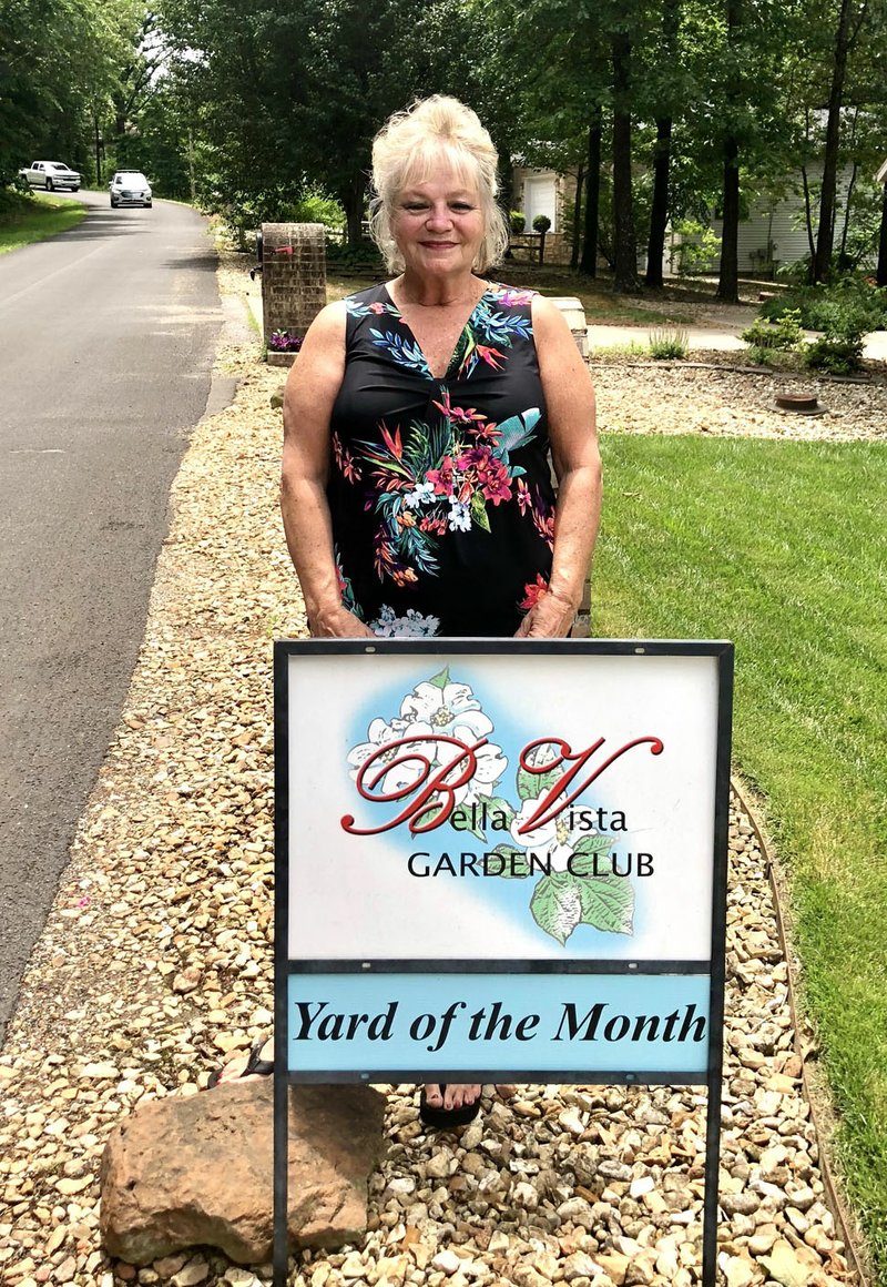 Photo submitted Bella Vista Garden Club's Yard of the Month for June is Anna Tallant's yard located at 9 Musselburgh Lane. Thank you, Anna!