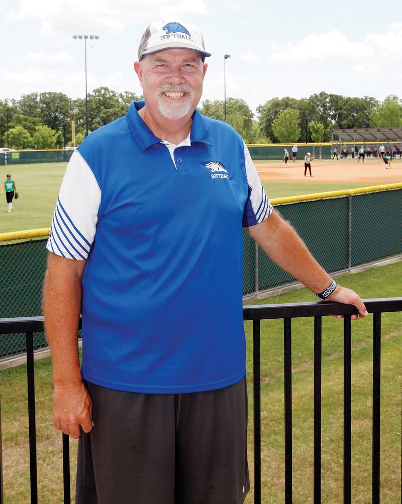 Greenbrier softball coach Brian Butler, the 2018 RVO Coach of the Year. 