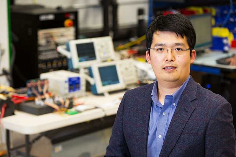 Yue Zhao, Assistant professor of electrical engineering at the University of Arkansas, Fayetteville