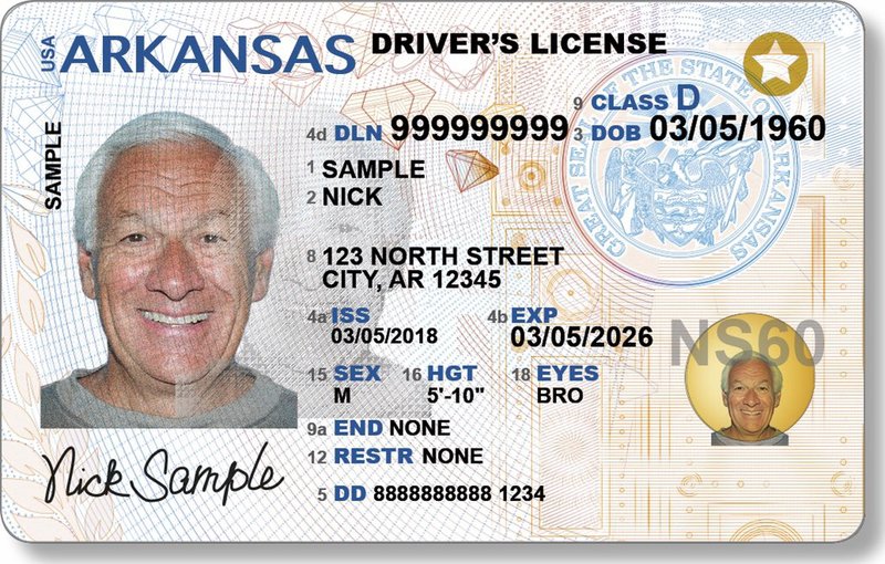 Arkansas redesigns driver's licenses