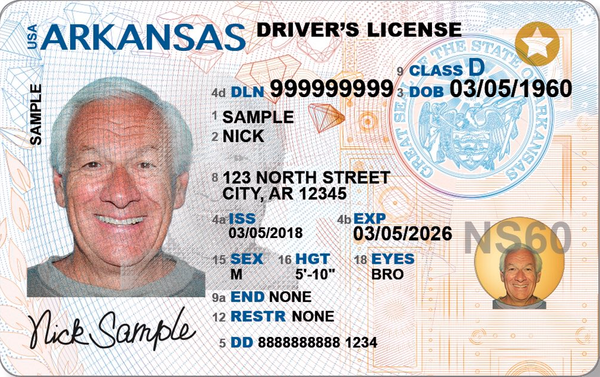 Arkansas To Roll Out Redesigned Drivers Licenses