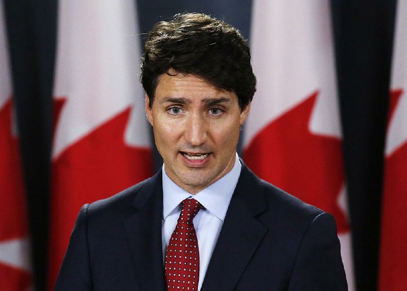 The administration of Canadian Prime Minister Justin Trudeau, who is shown in May in Ottawa, announced retaliatory tariffs Friday on a broad range of American products from steel and aluminum to whiskies and even maple syrup. 