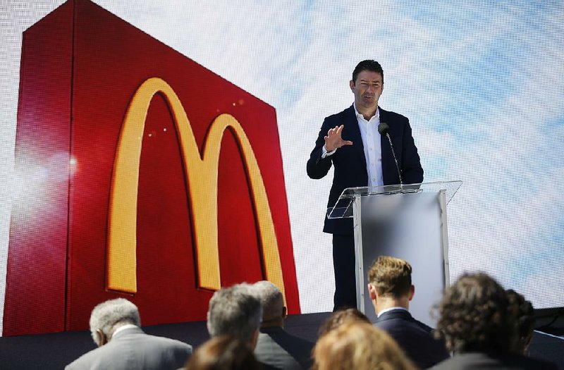 Steve Easterbrook, shown at the early June opening of the McDonald’s Corp.’s new headquarters in Chicago, has been the company’s CEO since 2015.  