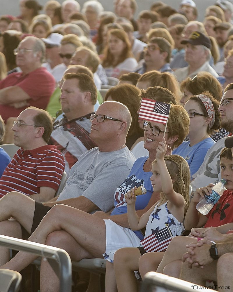 Courtesy Photo The flags will be flying at the AMP on the Fourth of July.