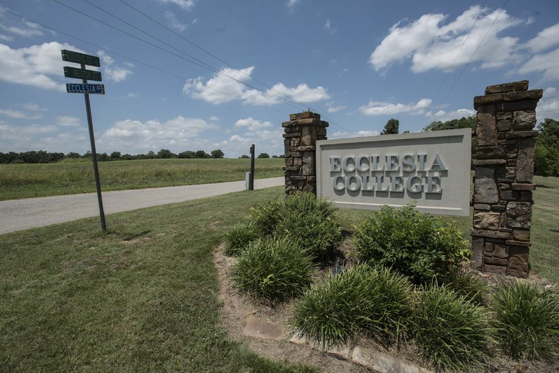 NWA Democrat-Gazette/SPENCER TIREY Arkansas taxpayers can make a good case for reclaiming state grants to Ecclesia College obtained through kickbacks, according to a University of Arkansas School of Law professor. A lawyer for Ecclesia disagrees.