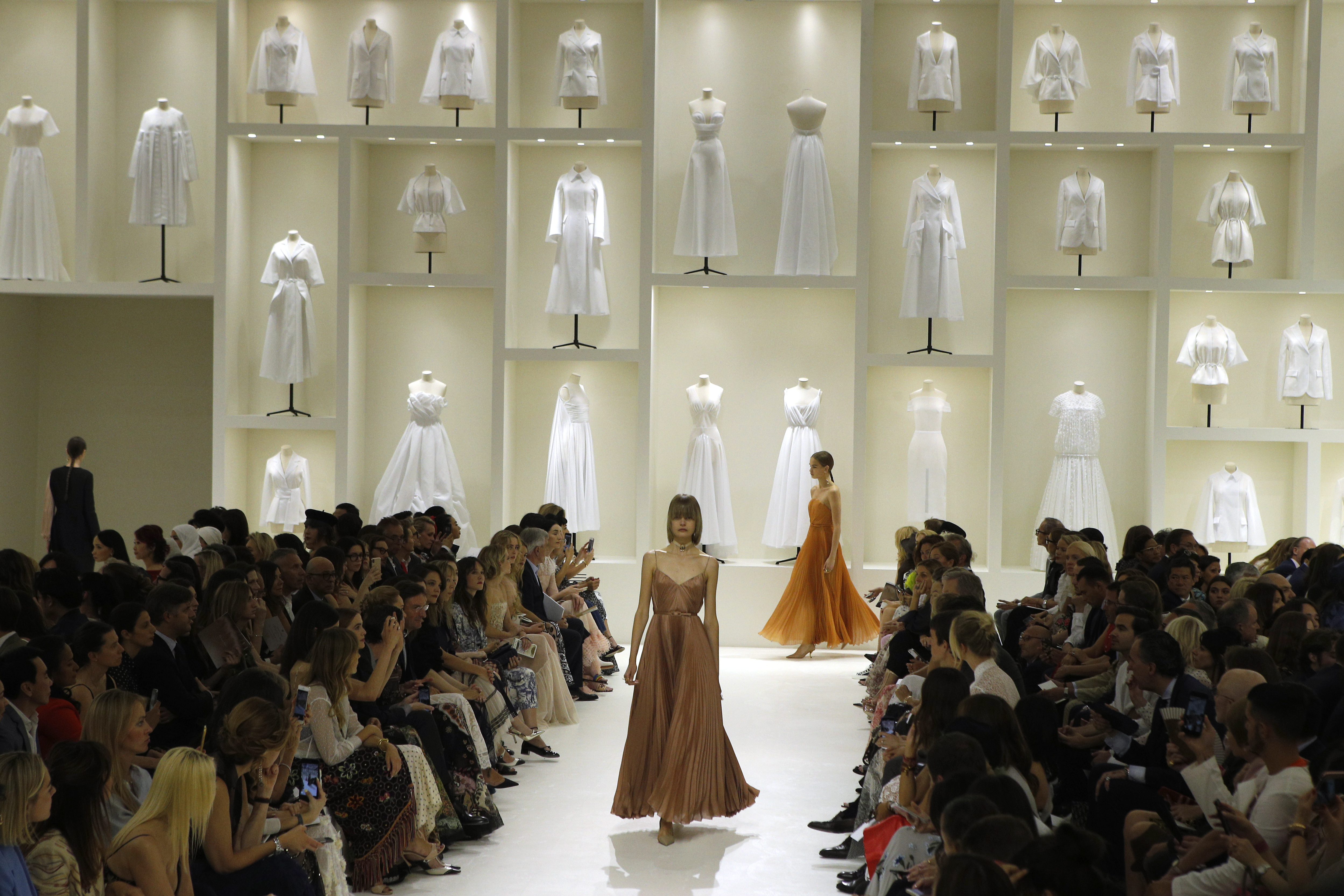 Fashion week image of the day: berets and bar jackets at Dior couture, Fashion