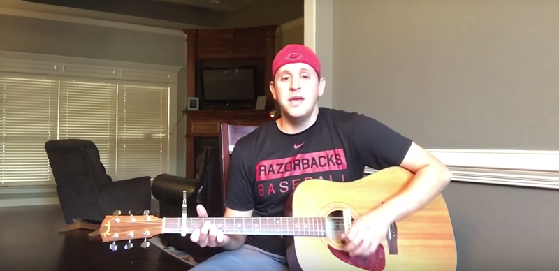 Matt Sammons from Cabot wrote a parody about the Razorbacks' loss in the College World Series to Luke Combs' No. 1 hit "One Number Away."