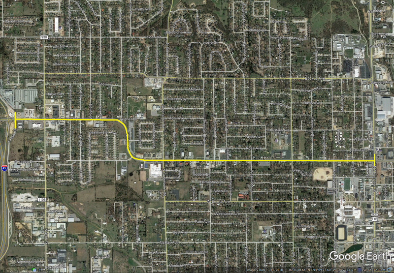 Springdale road closings set for Monday Northwest Arkansas Democrat