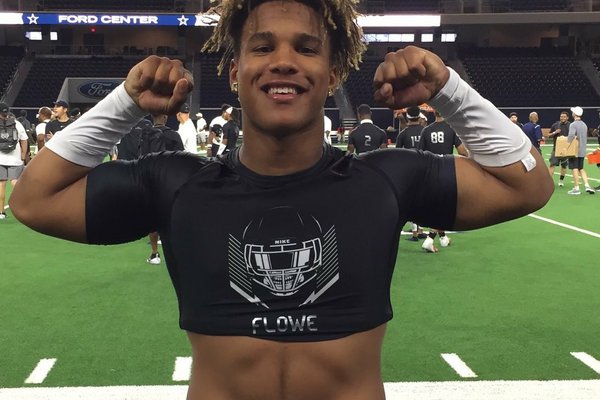 2020 LB Justin Flowe.