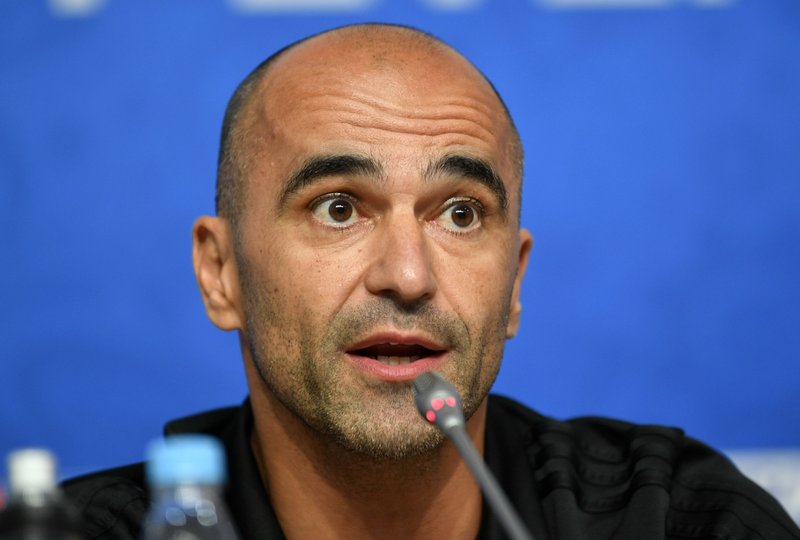 The Associated Press FOREIGNER: Belgium coach Roberto Martinez talks to the media during Belgium's official press conference Monday on the eve of the semifinal match against France at the 2018 FIFA World Cup in St. Petersburg, Russia. Martinez could be the first coach to win a World Cup for another country.