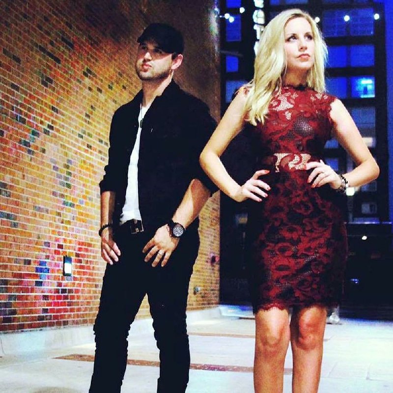 Zac Dunlap (left) and wife Hannah are the core of the Zac Dunlap Band. 
