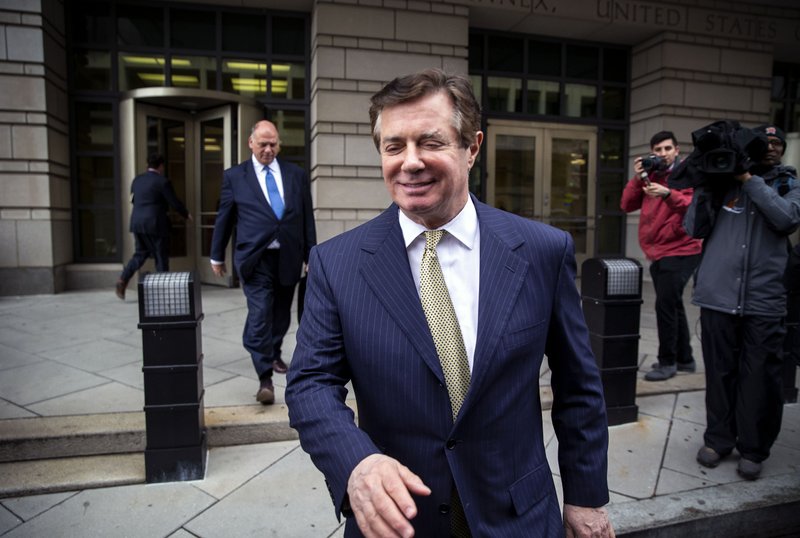 Paul Manafort, former campaign manager for Donald Trump, is shown in this April file photo.