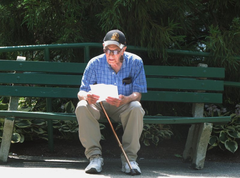 The Associated Press GETTING LEADS: Pete Martorana of Ocean Township, N.J., studies a betting sheet outside Monmouth Park racetrack in Oceanport, N.J., before placing his bets on baseball games on Thursday, the same day that state gambling regulators revealed that gamblers made $16.4 million in sports bets during the first two weeks it was legal in New Jersey last month.