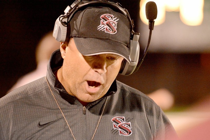 Bud Sullins/Special to Siloam Sunday Former Siloam Springs head football coach Bryan Ross has accepted an assistant coaching position at Conway.