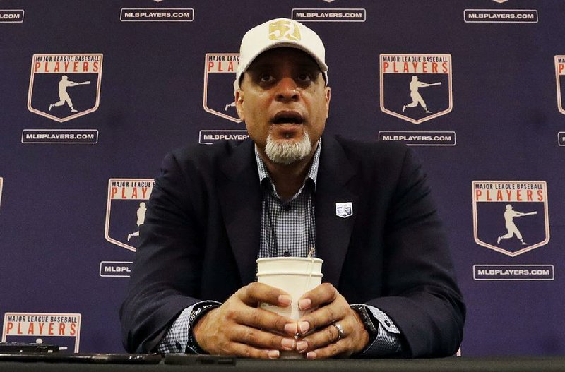 Tony Clark, the head of the MLB players association, and Commissioner Rob Manfred outlined differing agendas during separate sessions Tuesday with the Baseball Writers’ Association of America. “What we experienced last season was a direct attack on free agency, which has been a bedrock of our economic system, and it that is going to be different, then we have some very difficult decisions to make moving forward,” Clark said. 