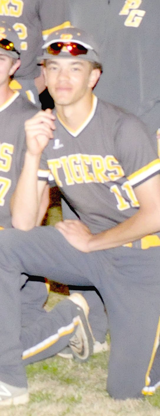 MARK HUMPHREY ENTERPRISE-LEADER Prairie Grove 2018 graduate D.J. Pearson has verbally committed to play college baseball at Central Baptist College, of Conway. Playing in 31 games, Pearson had 8 starts on the mound, and threw the most pitches of any Tiger with 756. Pearson had a 2.12 earned-run average with a 5-2 record during his senior season at Prairie Grove.