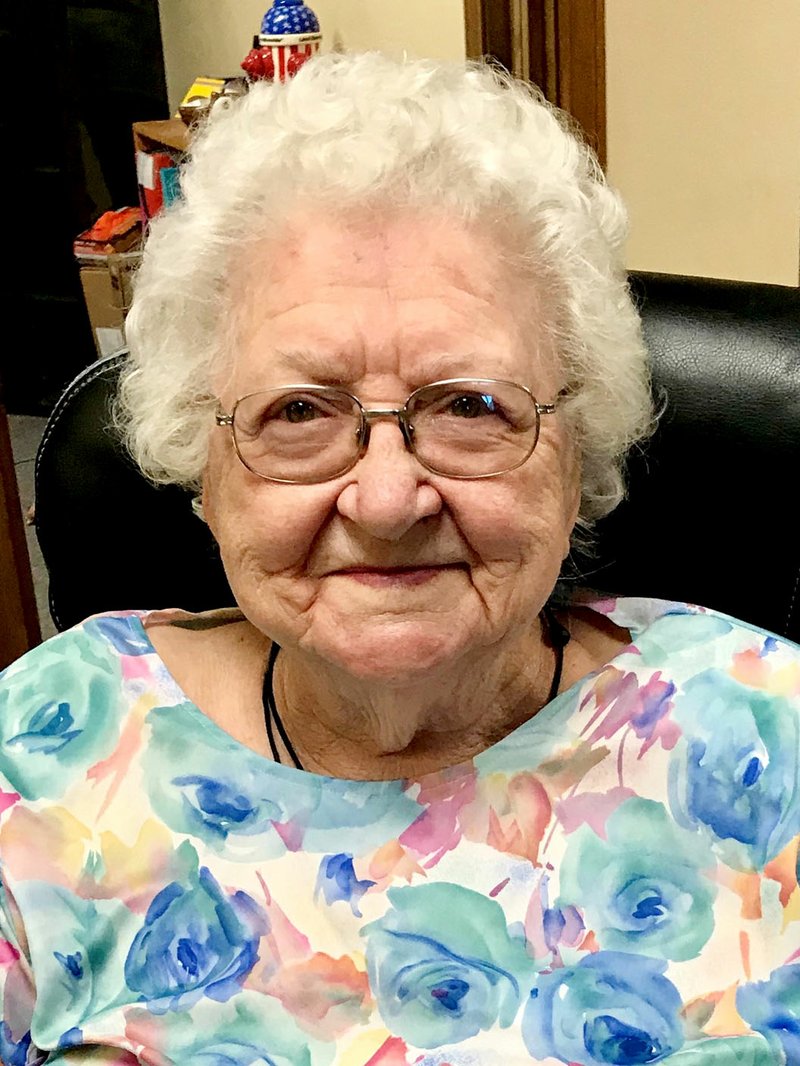 Submitted Photo Lura Mae Kemp, 94, has been chosen as Grand Marshal of the 2018 Gravette Day parade.