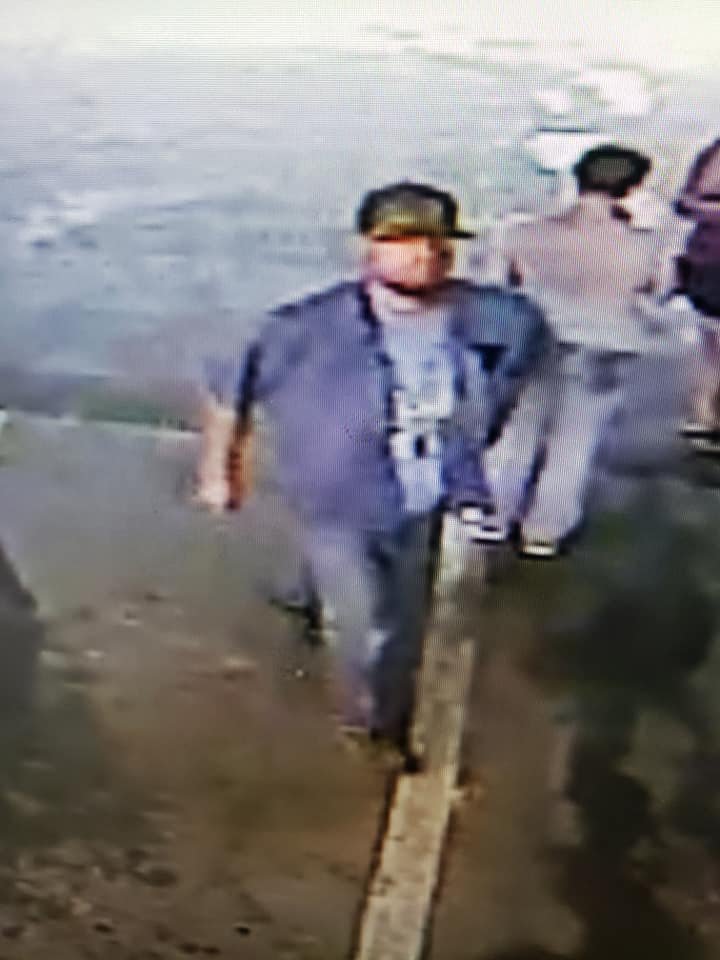 Police say the man in this photo used a debit card taken from a Malvern church at a Little Rock gas station.