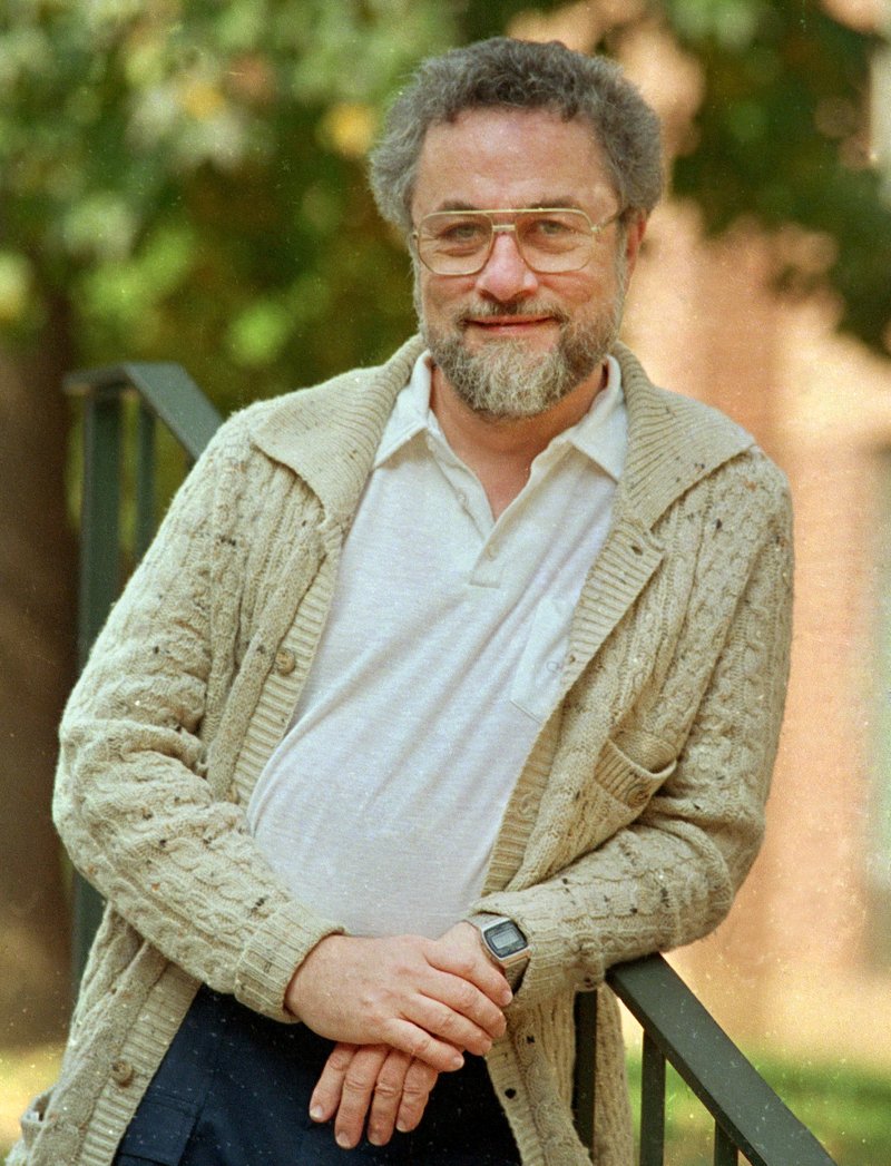 Adrian Cronauer, a disc jockey on a Saigon-based radio show whose experiences in the Vietnam War were chronicled in the movie "Good Morning, Vietnam," poses outside his home in Philadelphia. Cronauer died Wednesday at 79. 