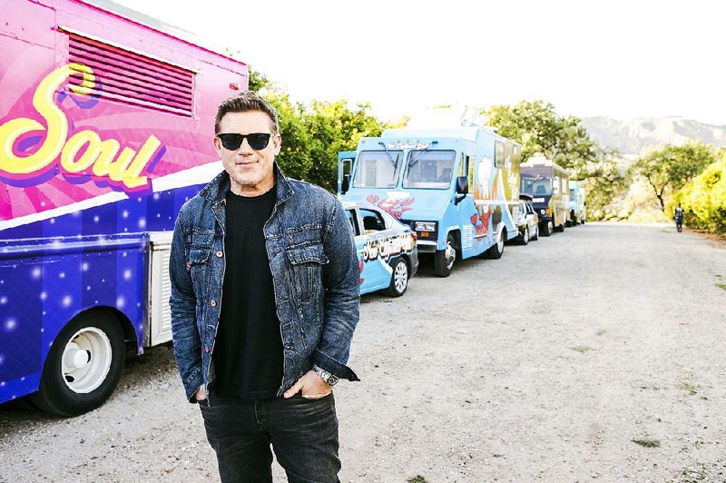 Chef Tyler Florence in The Great Food Truck Race on Food Network 