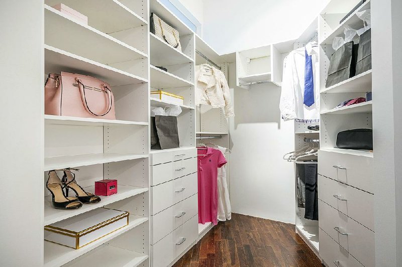 An organizational system can help you maximize space.  