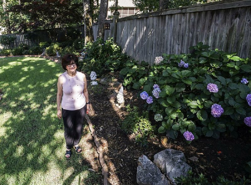 Jamileh Kamran at her home in Little Rock.