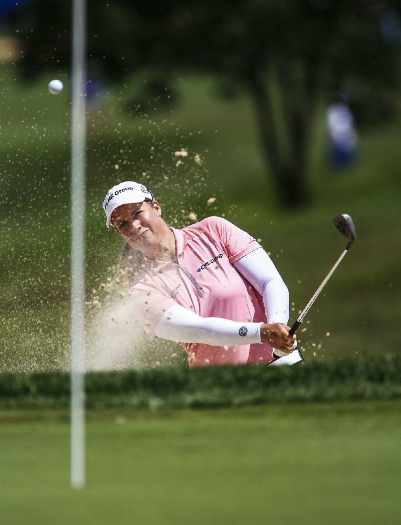 Brittany Lincicome missed the cut Saturday at the Barbasol Championship in Nicholasville, Ky., failing in her attempt to be the first woman since 1945 to make a PGA Tour cut.    