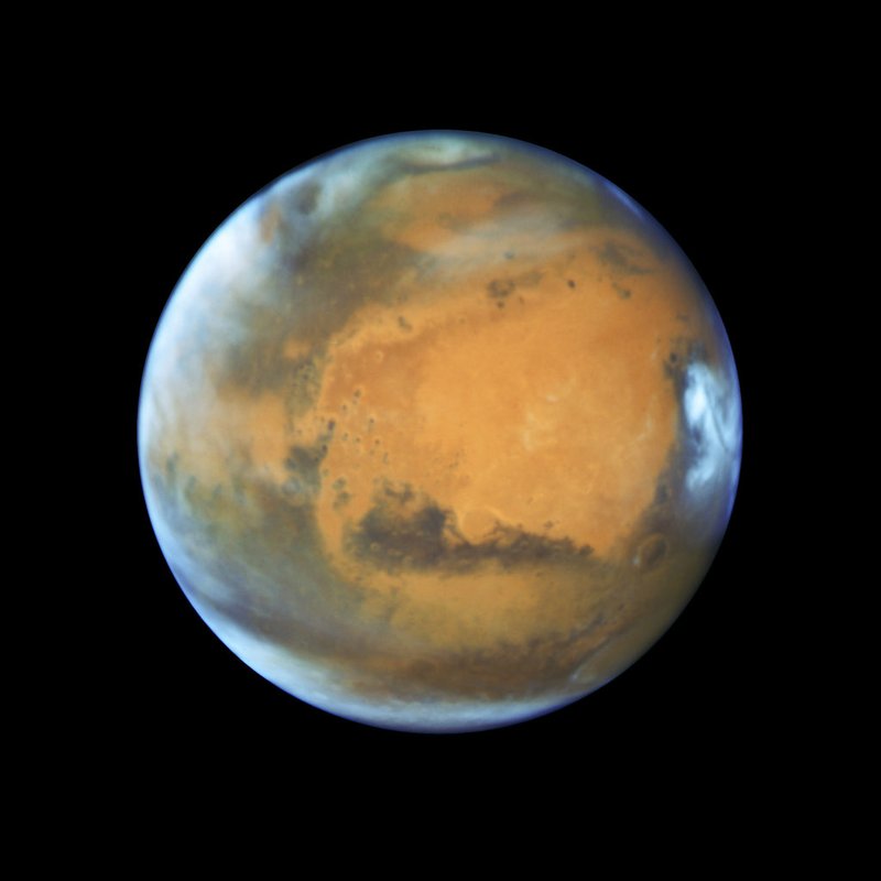 This May 12, 2016, image provided by NASA shows the planet Mars.