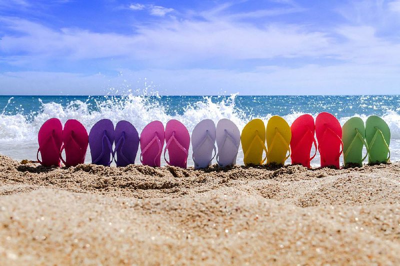 Podiatrists consider flip-flops a total flop. 