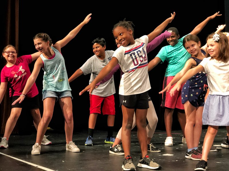 Courtesy photo More than 30 kids from the ages of 8 to 18 will peform in Trike Theatre's production of "Madagascar: A Musical Adventure" this weekend at the Arts Center of the Ozarks.