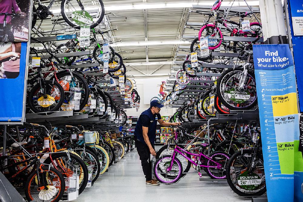 walmart that has bikes in stock