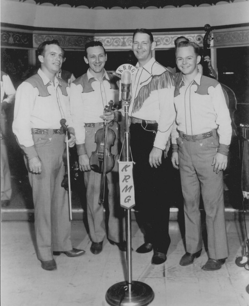 Westside Eagle Observer/Submitted Photo From 1953-1972 Leon McAuliffe and His Cimarron Boys entertained Decatur Barbecue crowds with his unique style of country music. Around 43 performers representing some of Nashville's best have taken the stage at Old City and Veterans Park for 64 years.