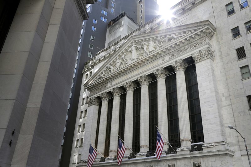 FILE- This June 25, 2018 file photo shows the New York Stock Exchange in New York. Stocks are opening broadly higher on Wall Street, Tuesday, July 31, 2018, as technology companies rise after a three-day losing streak. Industrial companies were also higher (AP Photo/Seth Wenig, File)