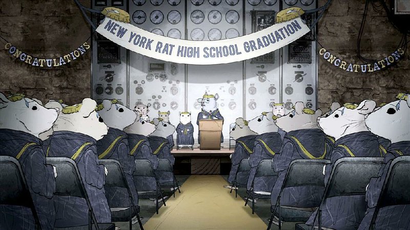 HBO’s "Animals" Season 2 finale featured the graduation ceremony at New York Rat High School. The zaniness continues at 10:30 p.m. Friday.
