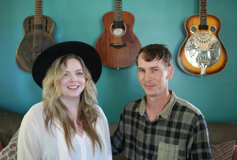 Meredith Kimbrough (left) and Eric Witthans started Homestead Recording in the 1940s farmhouse where Kimbrough’s great-grandmother once lived