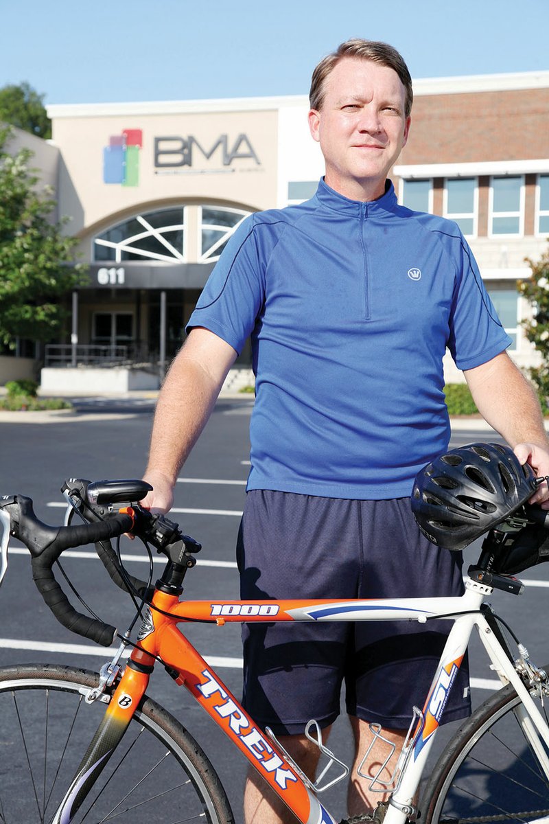 John David Smith of Conway, director of the Baptist Missionary Association of America, challenged himself to ride 100 miles for his 50th birthday, but he decided to make it a fundraiser for the missionaries across the world. He’s calling it the ChangeMaker 100. He will start early Wednesday morning from the association headquarters in downtown Conway and ride to Russellville and back.