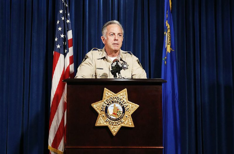 “By all accounts, Stephen Pad- dock was an unremarkable man whose movements leading up to Oct. 1 didn’t raise any suspicion,” Clark County Sheriff Joe Lom- bardo said Friday in Las Vegas.