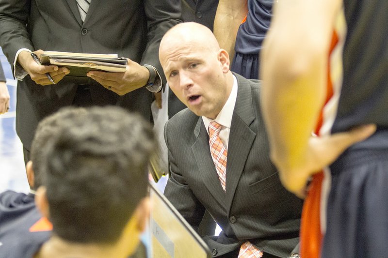 Photo courtesy of JBU Sports Information Tim Kisner was recently hired as the new assistant basketball coach at John Brown University.