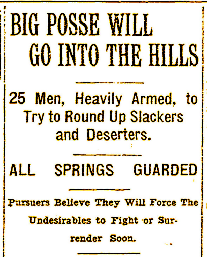 Headlines from the Arkansas Gazette of Aug. 6, 1918
