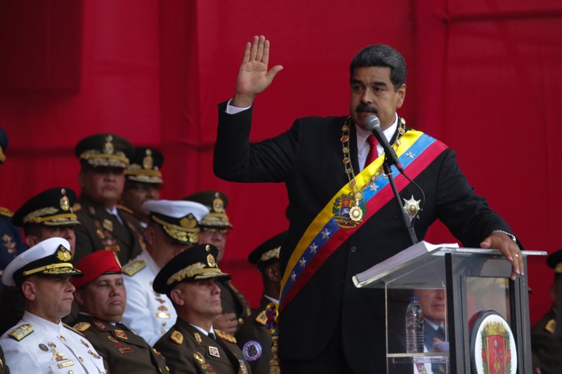 Nicolas Maduro, Venezuela's president, is shown in this May 24, 2018 file photo. 