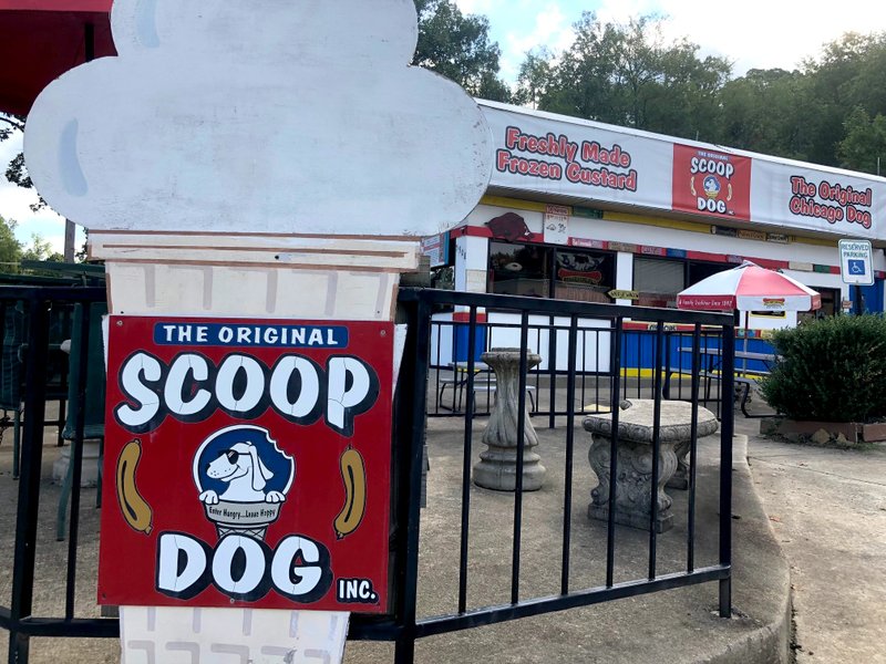 The exterior of The Original Scoop Dog at 5508 John F. Kennedy Blvd. in North Little Rock.