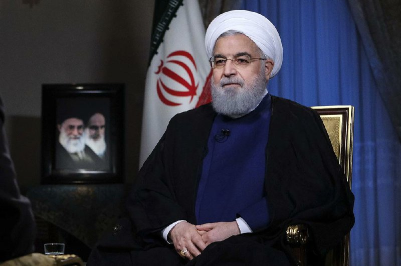 Iranian President Hassan Rouhani, addressing the nation Monday in a televised speech from Tehran, demanded that Iran be compensated for U.S. “intervention” dating back to the 1953 CIA-backed coup.