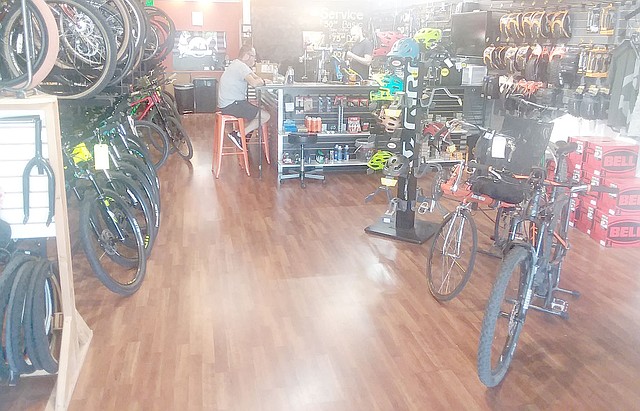 Keith Bryant/The Weekly Vista GPP, Bella Vista's only bike shop, closed its doors Tuesday, July 24.