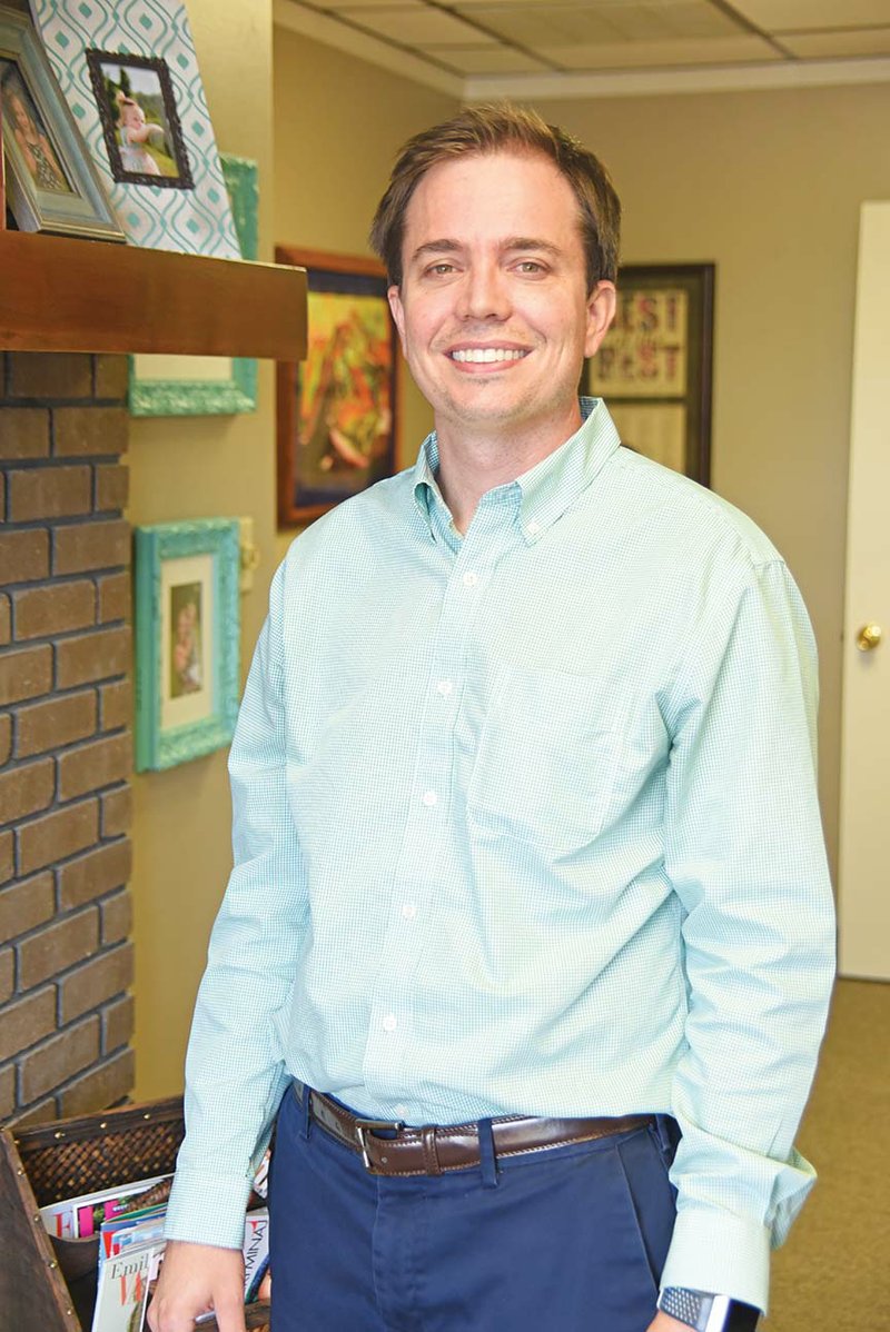 Dr. Sam Wright, owner of Wright Dental in Bryant, is the new president for the Rotary Club of Bryant. He said he joined the organization almost four years ago because he wanted to become more involved with the community in Saline County.