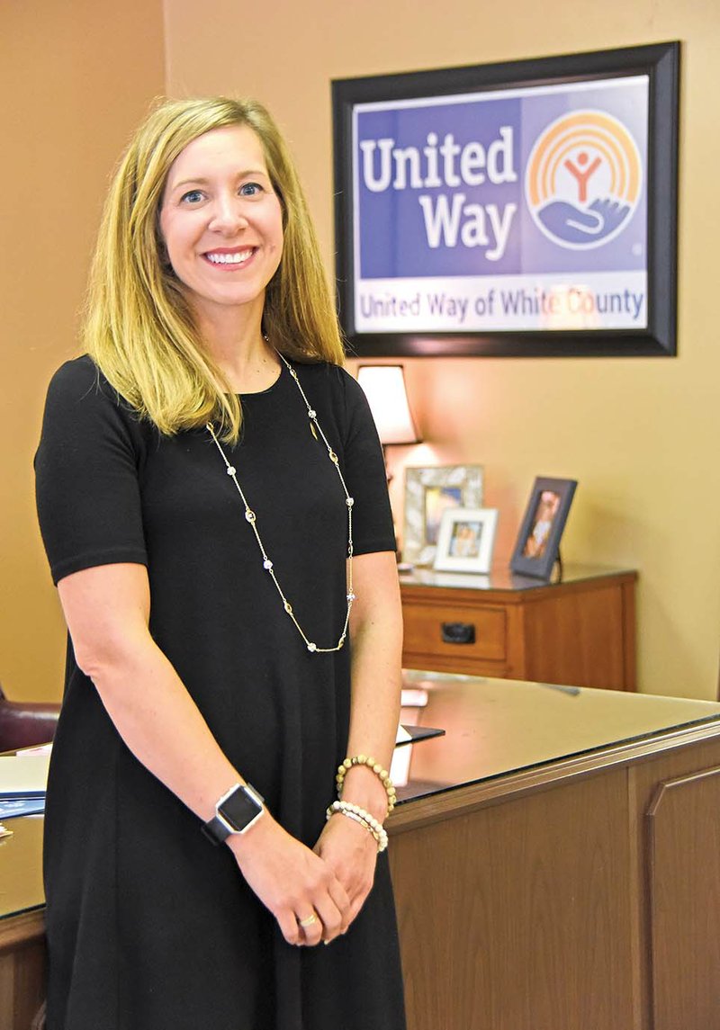 Anne Eldridge is the new executive director of the United Way of White County. She invites the public to the annual campaign kickoff at 6:30 p.m. Sept. 6 in the Burks American Heritage Center at Harding University in Searcy.
