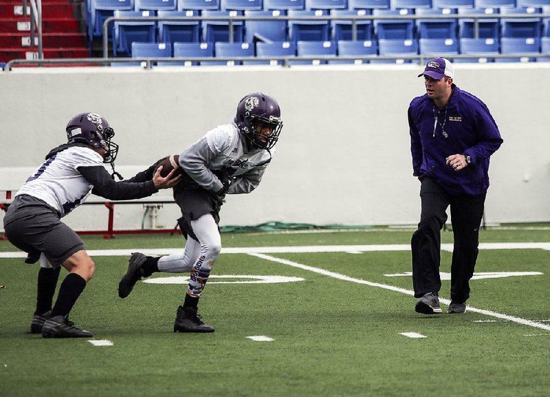 Coach Steven Jones and Junction City face Hector in a rare late-season nonconference game on Oct. 26. Both teams had open dates because of schools leaving 11-man football to play eight man, so the Dragons and Wildcats will square off at Henderson State University in Arkadelphia. 