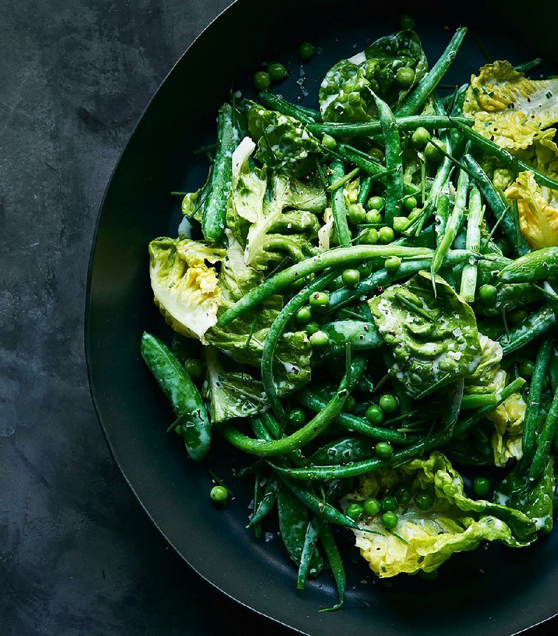 Beans and Peas With Buttermilk Ranch  