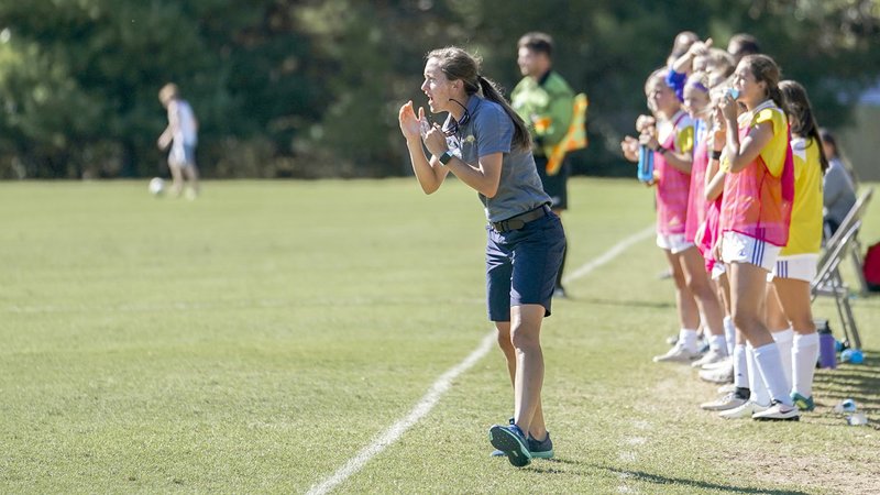 Photo courtesy of JBU Sports Information John Brown women's soccer coach Kathleen Paulsen has been selected to represent the Sooner Athletic Conference as its nomination for the NAIA&#x2019;s annual Coach of Character Award.