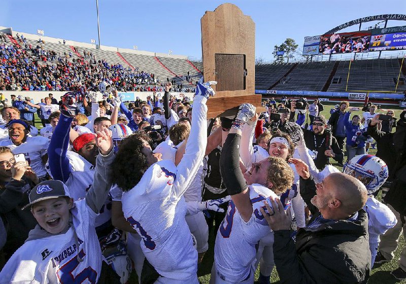 Sweet feeling Arkadelphia won its first state championship since 1987 when it defeated Warren in the Class 4A state title game in December at War Memorial Stadium. The Badgers defeated Southside Batesville, Ashdown and Pea Ridge to reach the state final.  