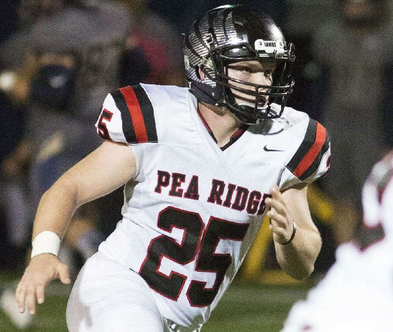 Pea Ridge and linebacker Tristin Brewer will travel to Harrison on Aug. 24 in a nonconference game.  
